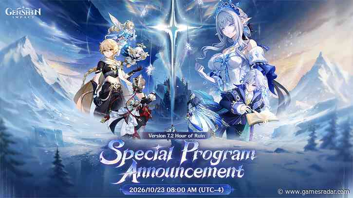 Genshin Impact livestream 7.2 codes