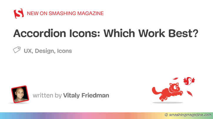 Accordion Icons: Which Work Best?