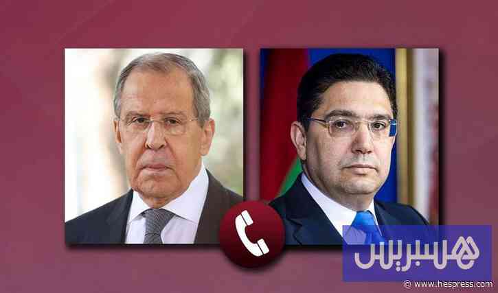 بوريطة ولافروف يبحثان قضايا إقليمية