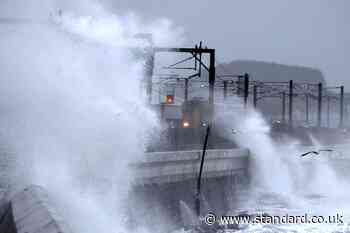 Some rail lines in Scotland to shut during Storm Boelo with 80mph gusts possible