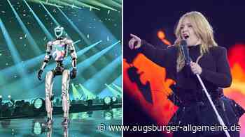 Roboter flirtet mit Schlagerstar Maite Kelly – dahinter steckt ein Team aus Augsburg