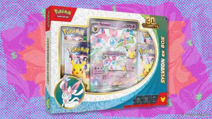 The Pokémon TCG 30th Celebration Sylveon ex Box is (almost) down to market price at Walmart — save $20