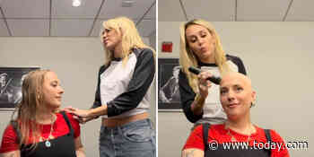 Miley Cyrus Helps Fan Shave Her Head Before Chemo Treatment: ‘Let’s Go Girl’