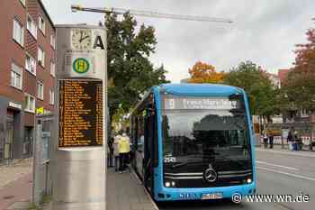 Die Buslinien kehren nicht zum Prinzipalmarkt zurück