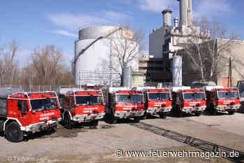 Die sechs Tatra Force der BF Wien