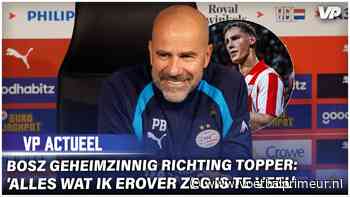 PSV-coach Bosz in onzekerheid richting topper: 'Alles wat ik zeg, is te veel'