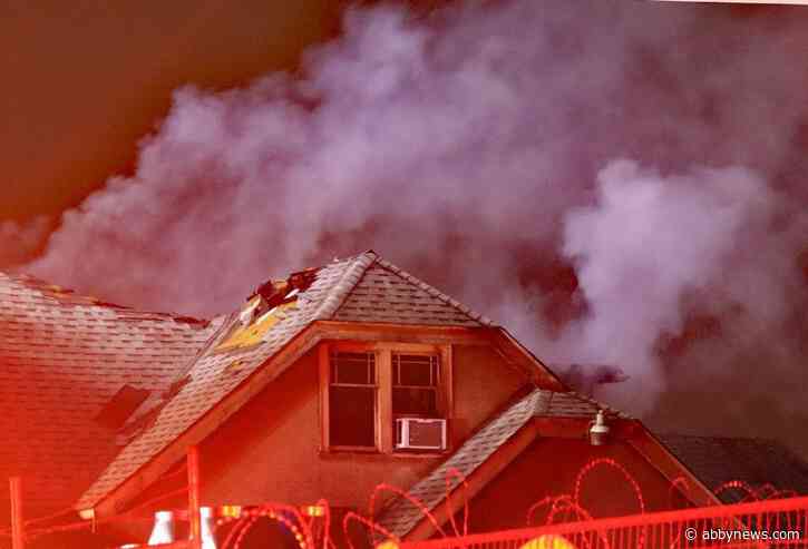Surrey firefighters douse house fire beside Brownsville RV & Pub