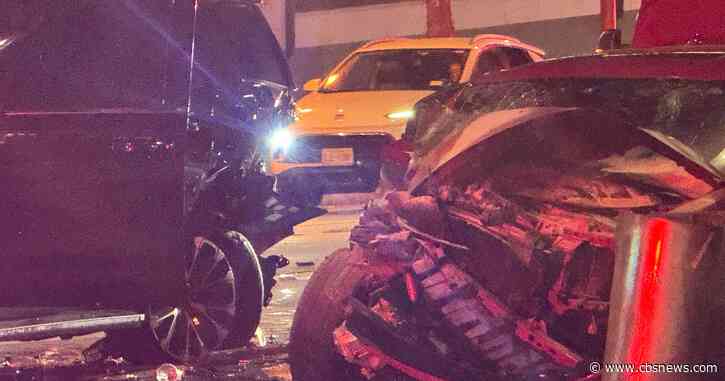Driver on the run after Cobb County police chase ends in crash at Atlanta intersection, officials say