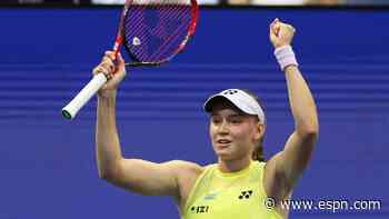 Top-ranked Rybakina avoids upset at Ningbo Open