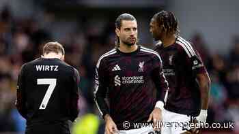 Szoboszlai, Munoz, Barcola, Frimpong - Liverpool injury news and return dates ahead of Brighton