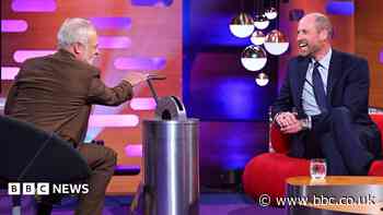 Gasps as Prince William makes surprise appearance on Graham Norton Show