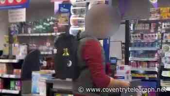 Shocking moment woman is racially abused at Coventry shop as man shouts 'get back on your boat'