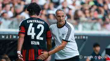 "Die Augen öffnen": Eintracht-Trainer macht eigenem Juwel eine öffentliche Ansage