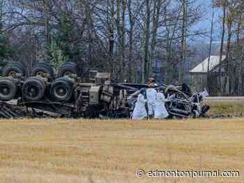 Double fatality on Highway 672 workplace related, say RCMP