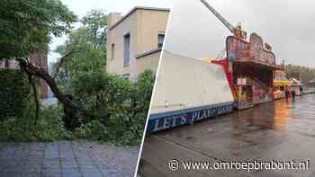 LIVE Storm Austen | Kermissen gesloten • boom valt op vrachtwagen