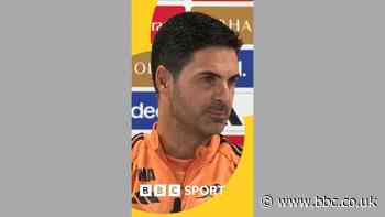 Arteta on cheering up 'grumpy' Eze