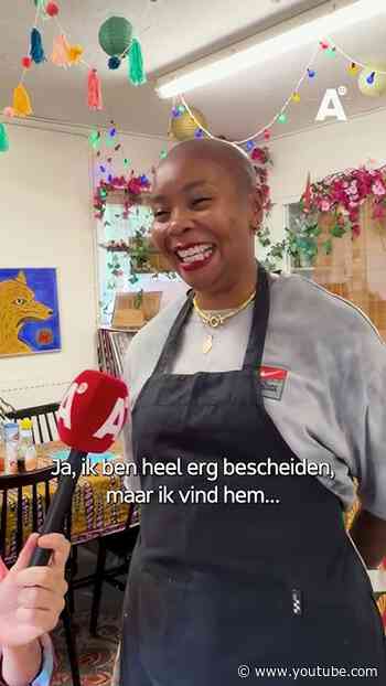 Freddy en Joris eten Surinaams bij een kinderboerderij in Ganzehoef