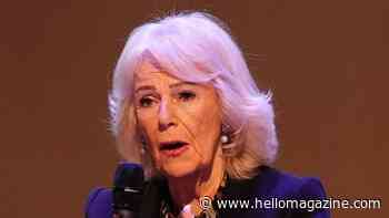 Queen Camilla praises the 'real heroes' of 'horrific' situation in impassioned speech