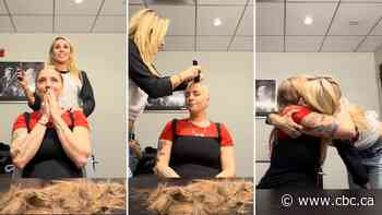 Miley Cyrus shaves fan's head after her breast cancer diagnosis