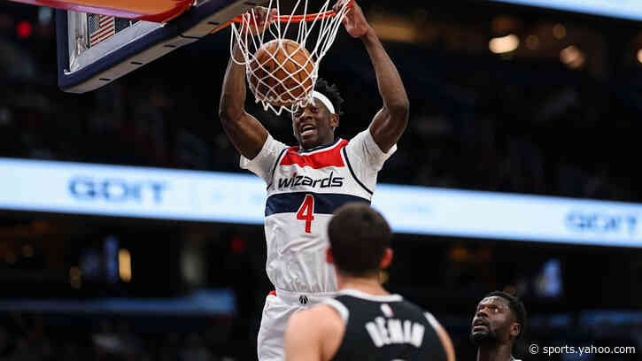 How many points will AJ Dybantsa score in his NBA regular season debut?
