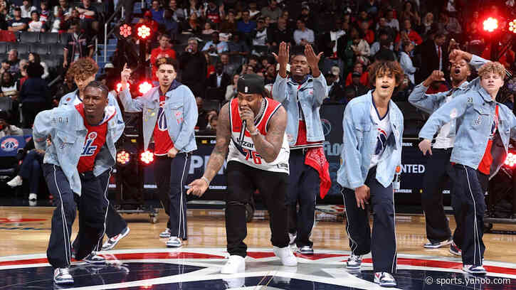 Check out Waka Flocka’s highlights at the Wizards’ season opener