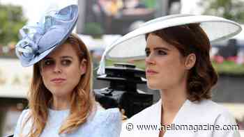 Princess Beatrice and Eugenie pictured at secret Post Office on King Charles' 53,000-acre holiday home