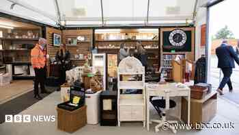 Thousands of items get new homes at recycling shop