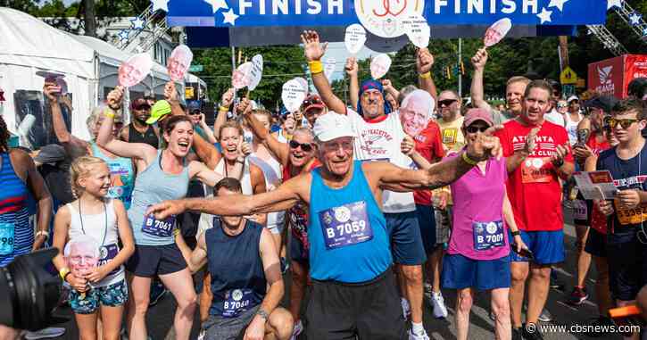 Runner Bill Thorn, the "Iron Man of the Peachtree" and beloved coach, dead at 96