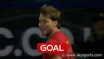 Morris opens the scoring for Boro against Bolton