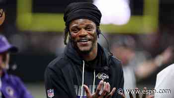 Lamar 'heading in the right direction' with high ankle sprain