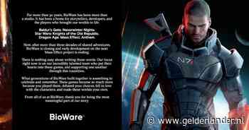 Iconische gamestudio achter Mass Effect wordt na 31 jaar opgedoekt: teleurstellende resultaten doen BioWare de das om
