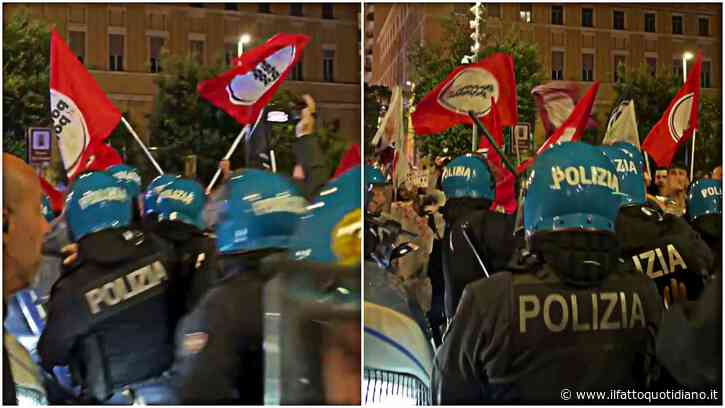 Napoli, tensione al corteo di Potere al Popolo contro il carovita: scontri tra manifestanti e polizia