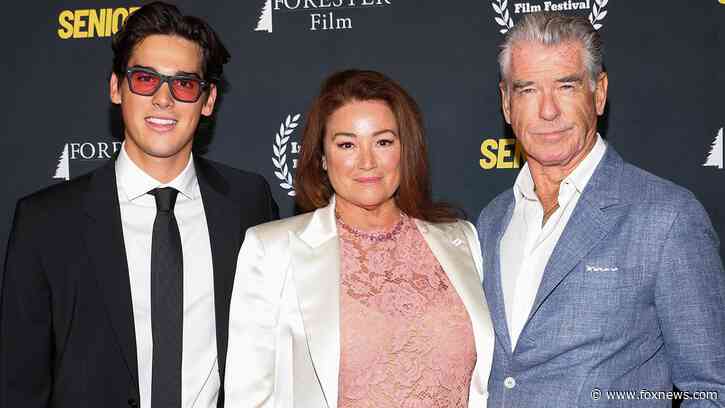 Pierce Brosnan warned sons about Hollywood being a 'very tough business' as youngest follows in his footsteps
