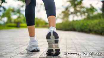 Walking 8,875 steps per day could boost your brain health, a study suggests
