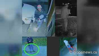 Saskatoon police seek person seen ‘prowling’ before suspicious house fire