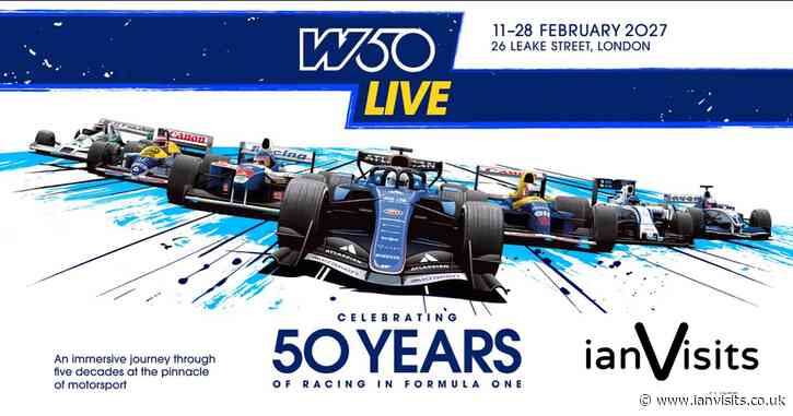 Tickets Alert: Williams F1 50th anniversary exhibition
