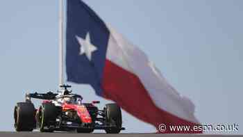 Leclerc tops second practice at United States GP