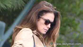 Cindy Crawford visits daughter Kaia Gerber's home in LA... after breaking silence on son Presley's death