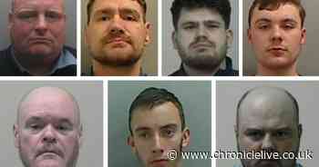 North East offenders in court this week for crimes including rape, arson and crashing a van into a house