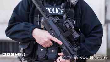 Man in hospital after police firearms incident