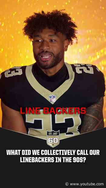 Saints answer '90s trivia #saints #nfl #90s #shorts
