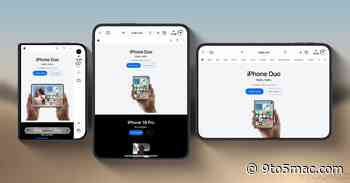 Apple exploring fix for Safari’s cramped layout on the iPhone Duo’s outer display
