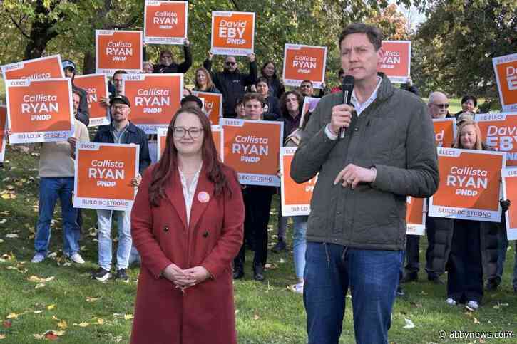 Eby steps in to campaign effort to take OneBC Leader Brodie’s riding for the NDP