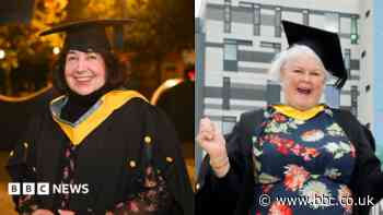 Graduates in their 60s say 'it's never too late'