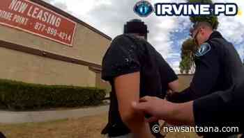 Stolen car suspect picks the wrong officer to race in Irvine