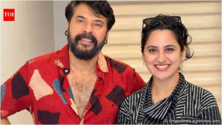 Miya George shares picture with Mammootty