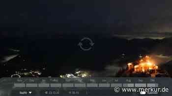Brand am Kehlsteinhaus: Durch High-Tech-Webcam ist das Feuer-Drama im Netz zu sehen
