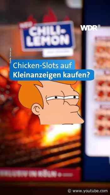 Menschen verkaufen online Plätze für Nhas City Chicken?! | WDR #shorts