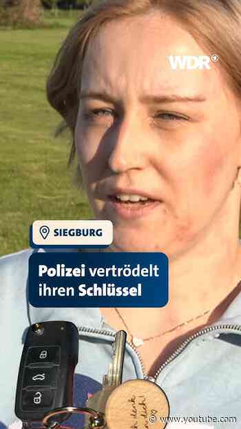 Polizei verliert gefundene Schlüssel | WDR #shorts