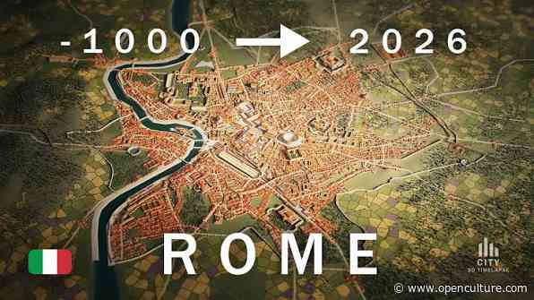 Watch Rome Rise, Fall, and Rise Again in a Three-Minute 3D Timelapse